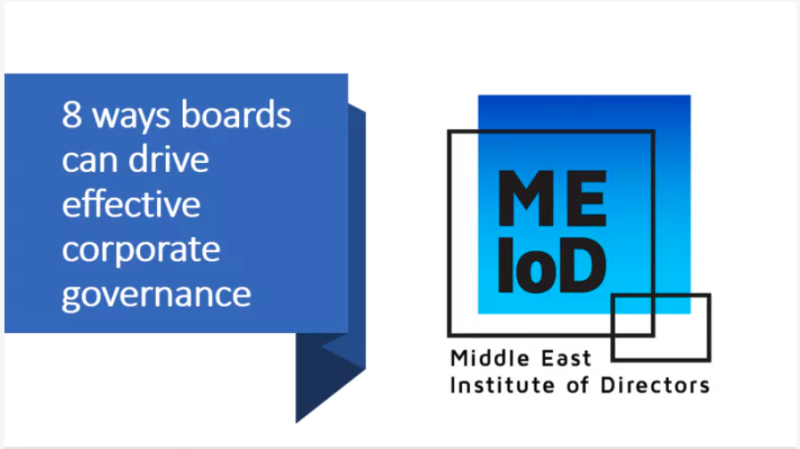 8 ways boards can drive effective corporate governance