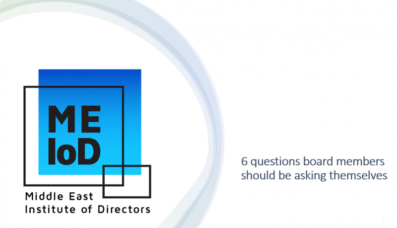 6 questions board members should be asking themselves